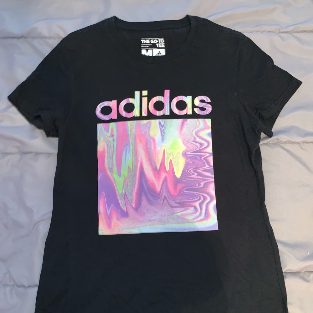 Adidas Holographic Graphic T Shirt
